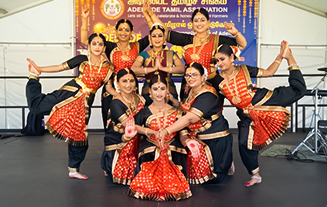 Indian classical dance class at Kalanandhanam, Adelaide